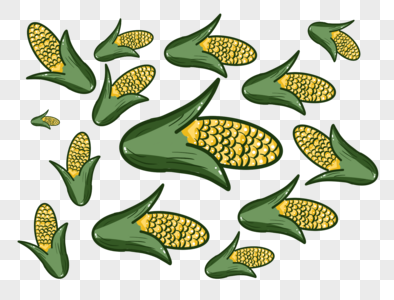 玉米底纹素材高清图片