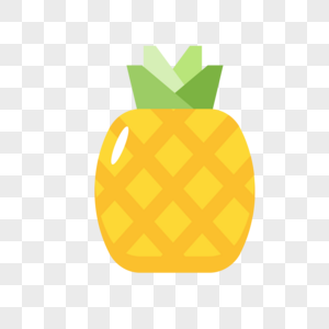 矢量水果插画菠萝图片