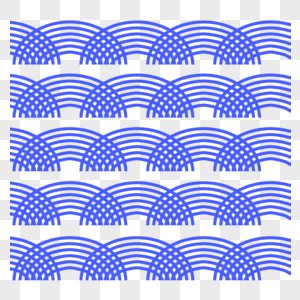 底图布料花纹布纹半圆蓝色波浪布料图片