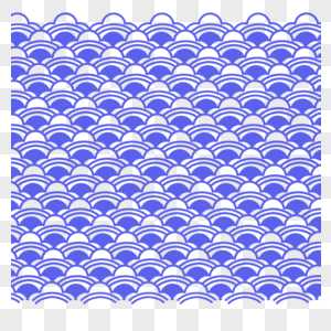 底图布料花纹布纹鱼鳞形蓝色布料图片