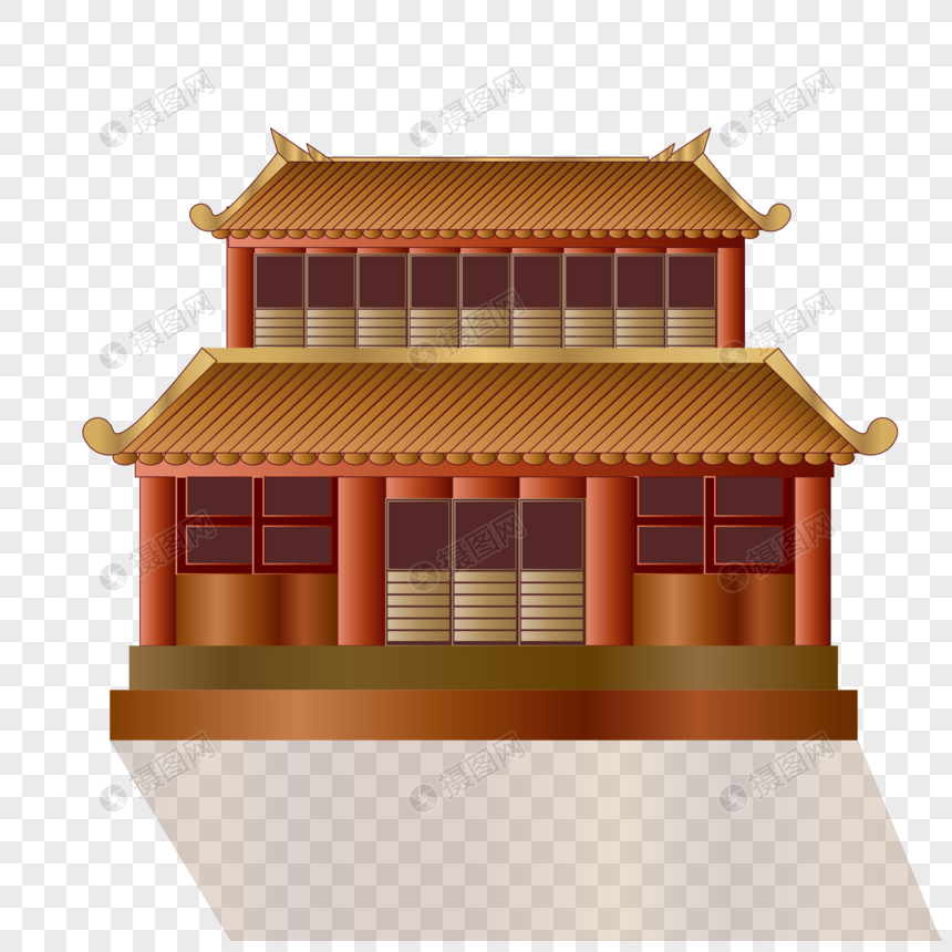 原创中国传统文化建筑图片
