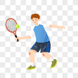 网球赛打网球的男子高清图片