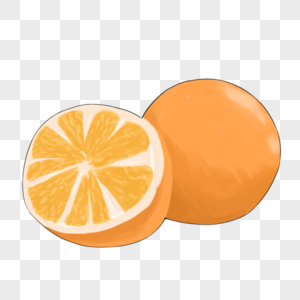 夏季水果甜橙柳橙高清图片