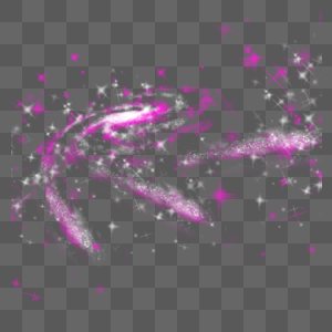 紫色旋涡星云光效图片