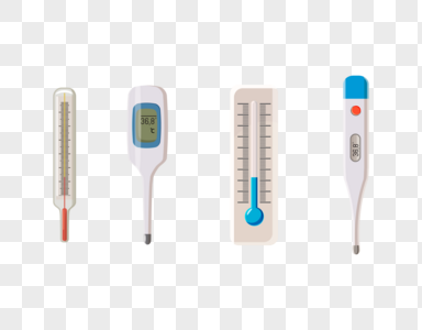 矢量温度计体温表图片高清图片