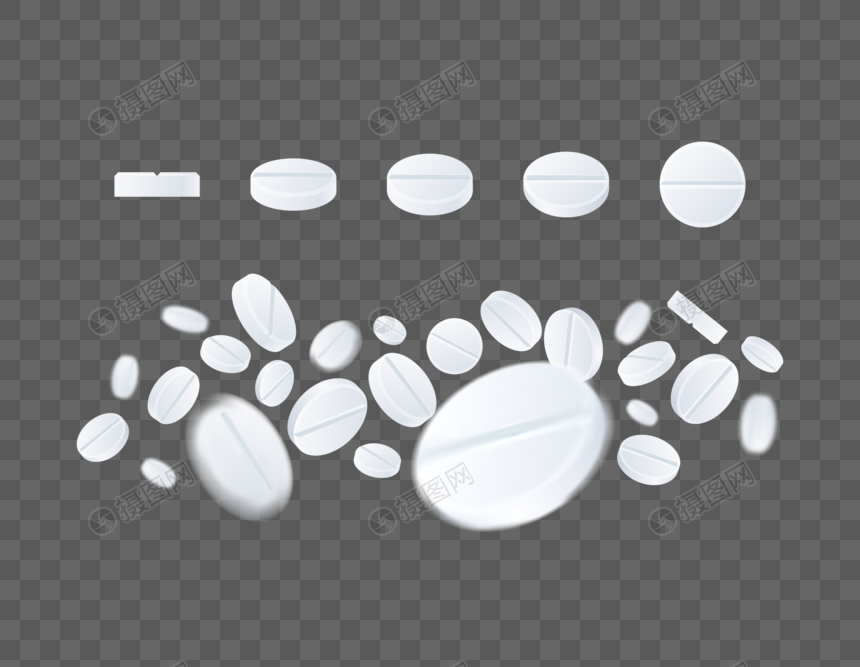 矢量药丸组合图片