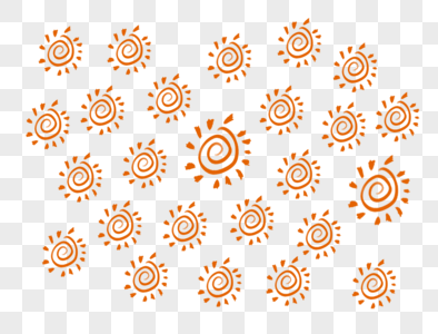 太阳底纹素材图片