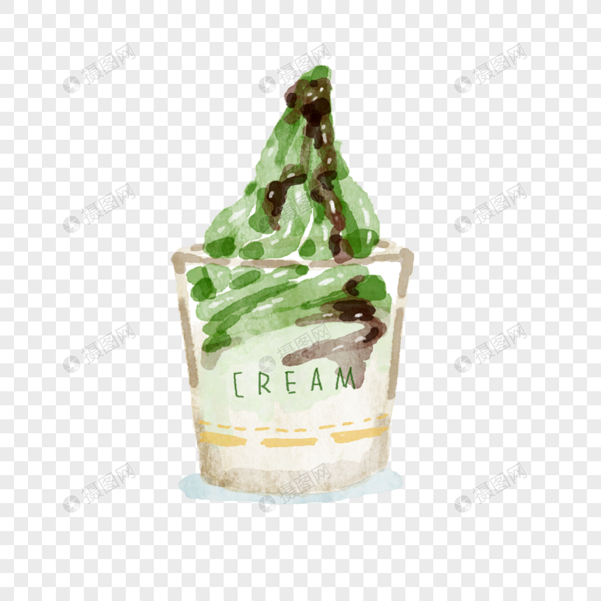 抹茶冰淇淋图库格式psd元素_设计素材免费下交通安全平面设计素材图片
