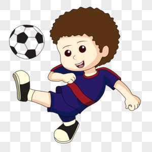 卡通人物足球小子高清图片