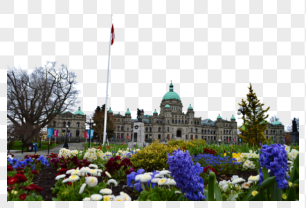 加拿大维多利亚政府大楼高清图片