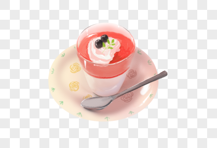 草莓味珍珠冰淇淋图片