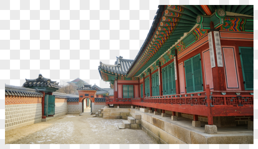 韩国景福宫韩国景点高清图片