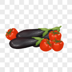 西红柿茄子蔬菜图片