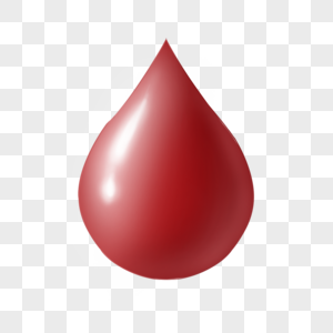 红色浓稠的血滴图片