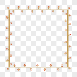 可商用清新唯美治愈矢量果实花边素材图片