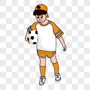 小男孩踢足球04可爱高清图片素材