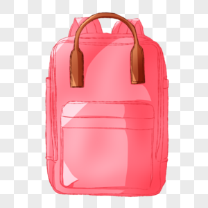 粉红色旅行背包行李图片