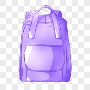 紫色行李背包旅行包高清图片