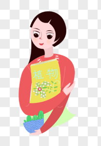 读书日读书的女孩最美丽图片