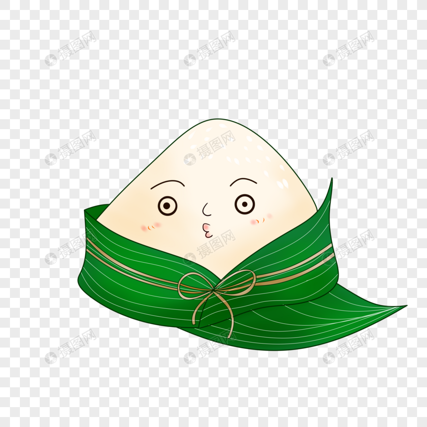 可爱策略君粽子素材png元素_设计素材免费广告设计的创意与格式图片