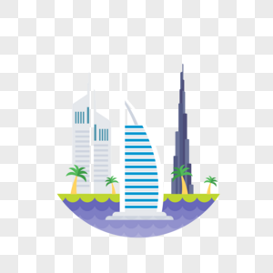 迪拜帆船酒店著名景点高清图片