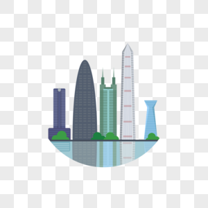深圳地王大厦著名景点知名高清图片素材