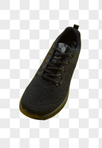 黑色运动鞋跑步高清图片素材