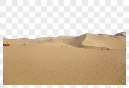 敦煌鸣沙山沙漠沙丘高清图片