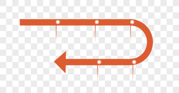 ppt元素事件标记时间轴箭头高清图片