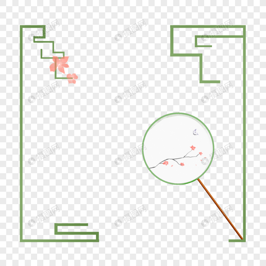 一个古风边框图片