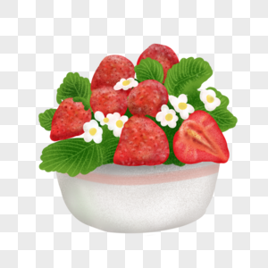 新鲜营养餐后水果草莓图片