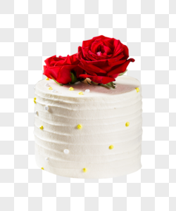 玫瑰花生日蛋糕图片