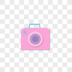 手提相机粉色的照相机高清图片