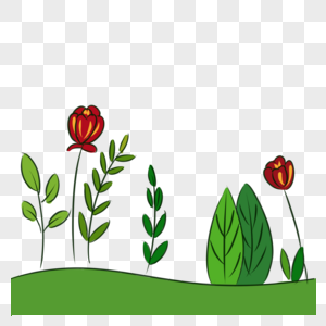 植物花卉小清新边框图片