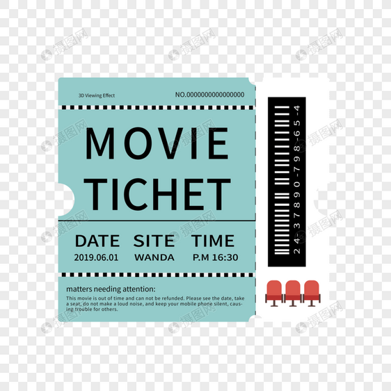 电影票图片