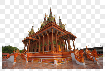 尼泊尔蓝毗尼佛教寺庙高清图片