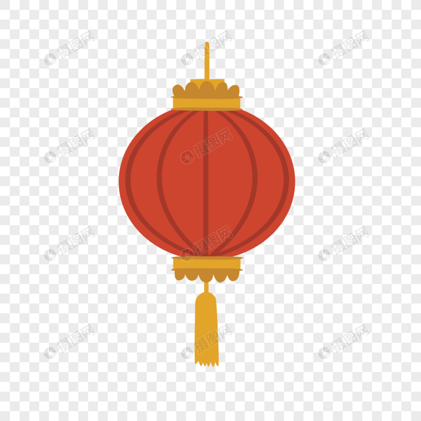 ai矢量图卡通节日灯笼元素