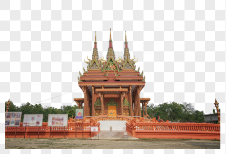 尼泊尔蓝毗尼柬埔寨佛教寺庙图片
