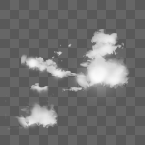 漂浮白云云朵图片