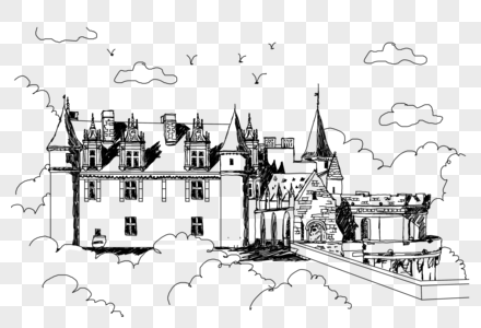 法国昂布瓦兹皇家城堡高清图片