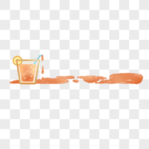 橙汁分隔符橙汁分隔符高清图片