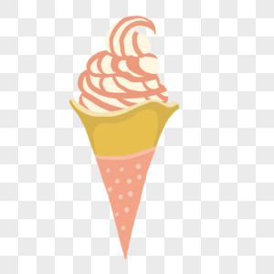 夏天冰淇淋甜筒雪糕图片