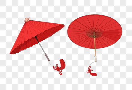红伞红纸伞红伞高清图片