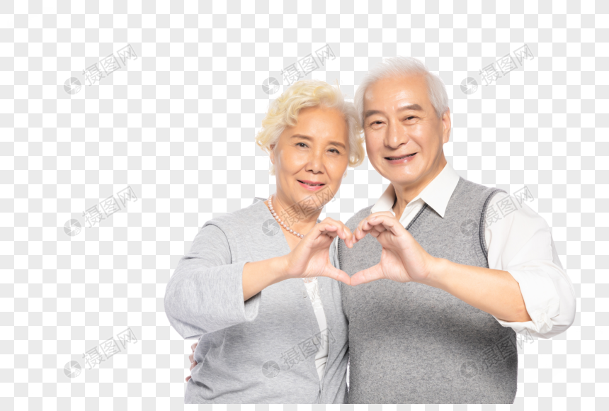 恩爱的老年夫妻图片