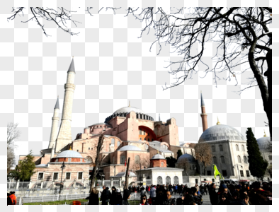 土耳其索菲亚大教堂高清图片
