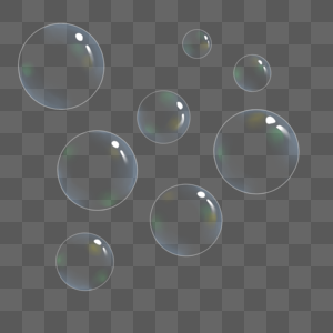 漂浮泡泡渐变漂浮泡泡高清图片