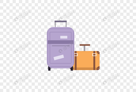 旅行季行李箱图片