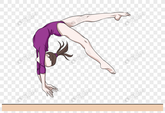 奥运会女子单人蹦床体操后空翻图片