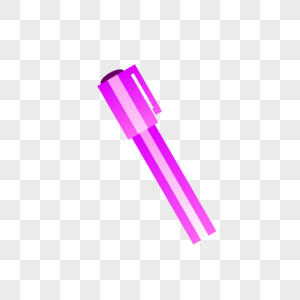 紫色圆珠笔紫色钢笔高清图片