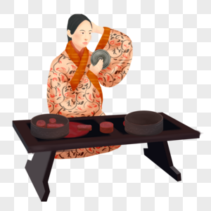 古代女子汉代女子高清图片
